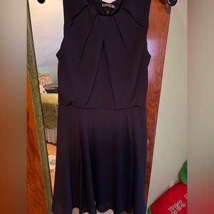 Purple cocktail dress from EXPRESS